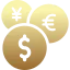 Selecting the currency