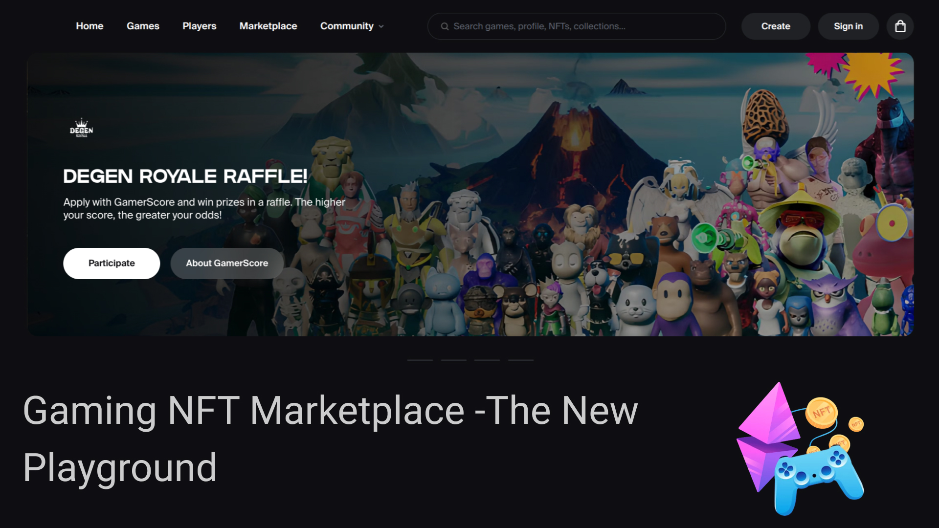 Gaming NFT Marketplaces