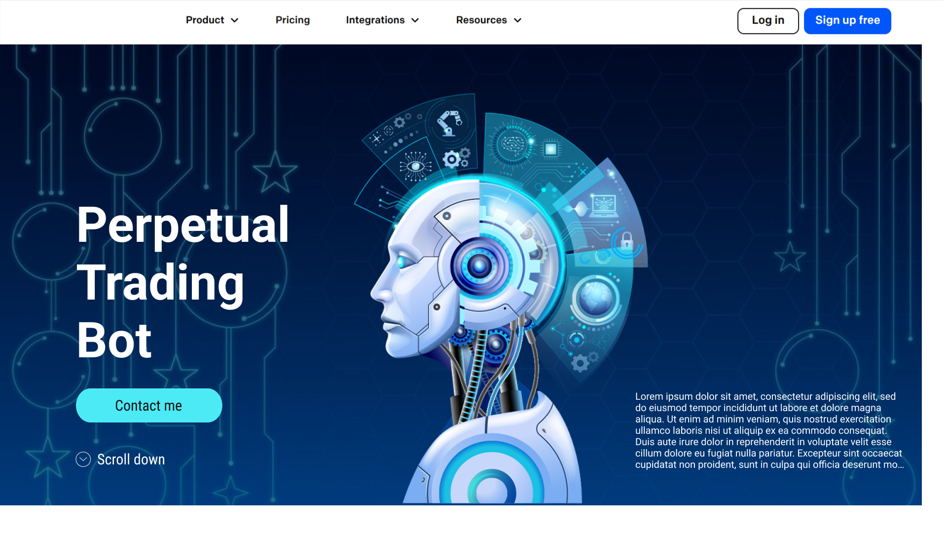 Perpetual Trading bot
