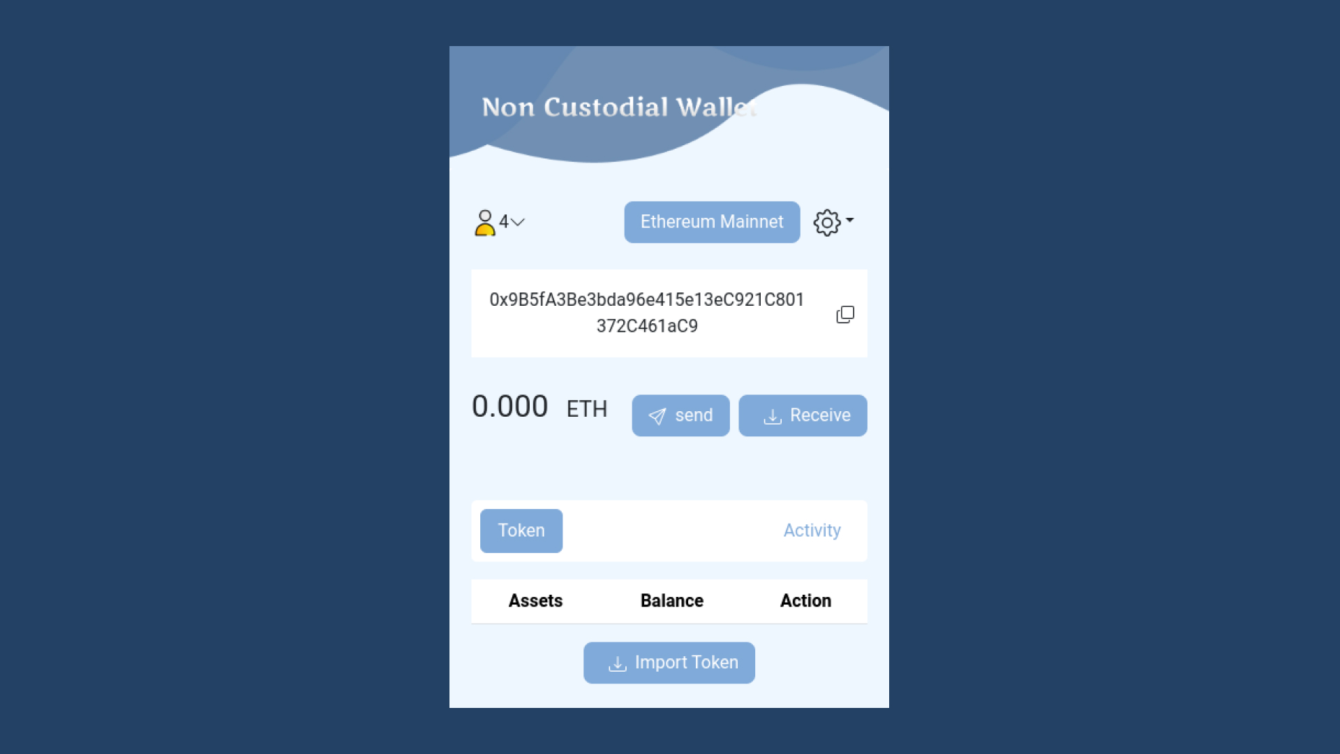 Non-Custodial Wallet